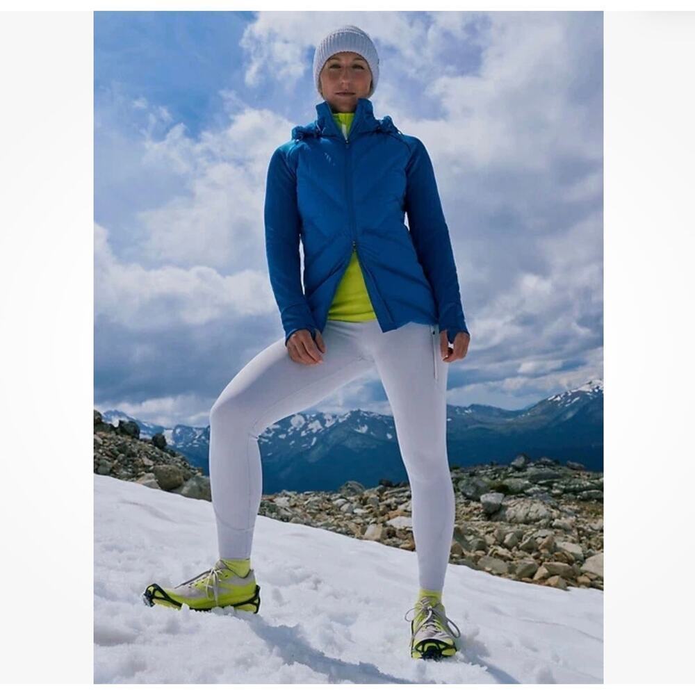 Athleta Rainier Tight Womens Size M Gray Running Activewear Legging - Picture 8 of 15